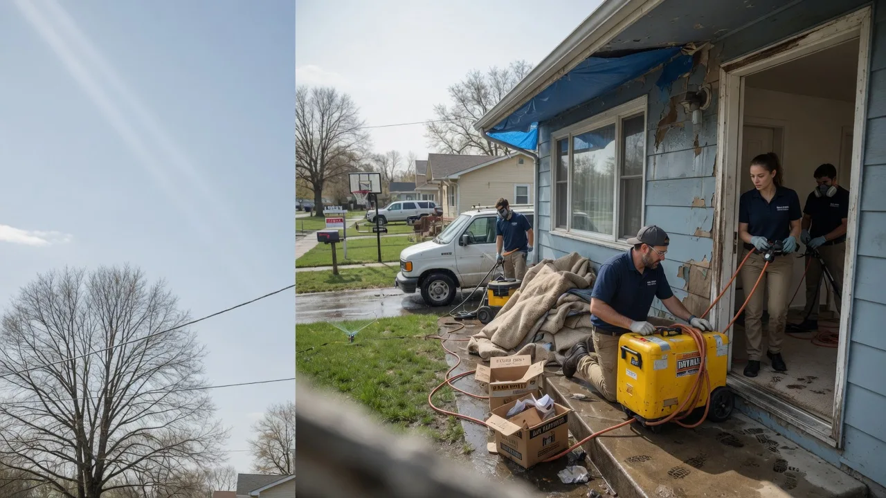 Basement Flood Cleanup in Normalville, PA near me